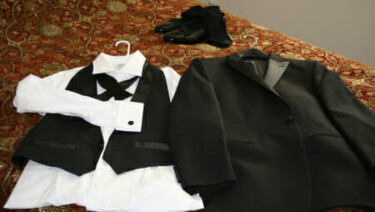 black tie ensemble