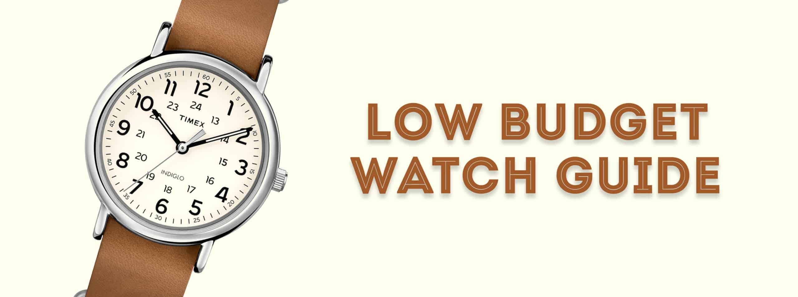 Low Budget Watch Guide - Gentlemen's Watches For Under $1000