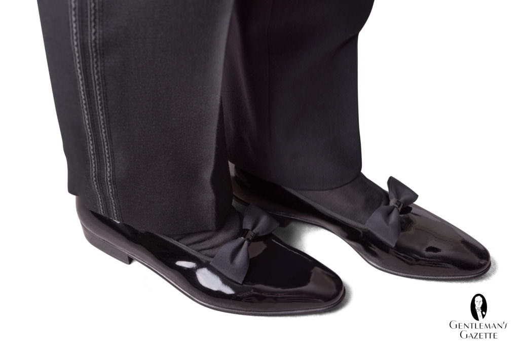 Opera pumps also known as court shoes