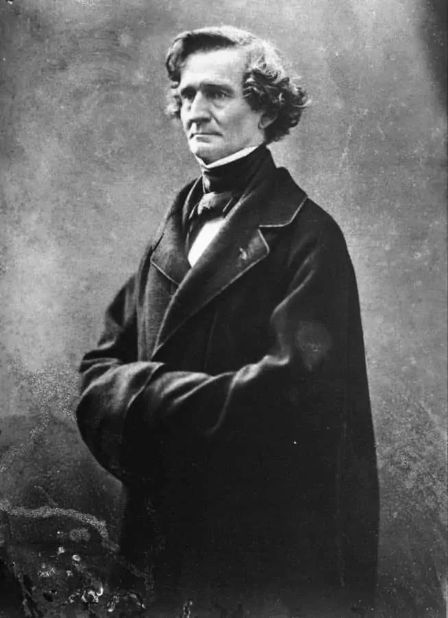 Hector Berlioz photographed by Nadar in 1857