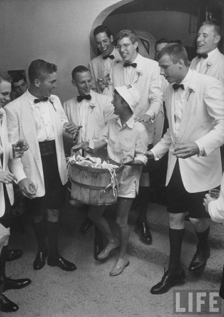 Life article: Dinner Jackets and Dress Shorts
