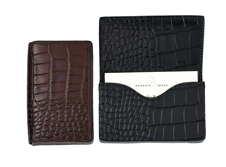 Alligator Print Leather Cases