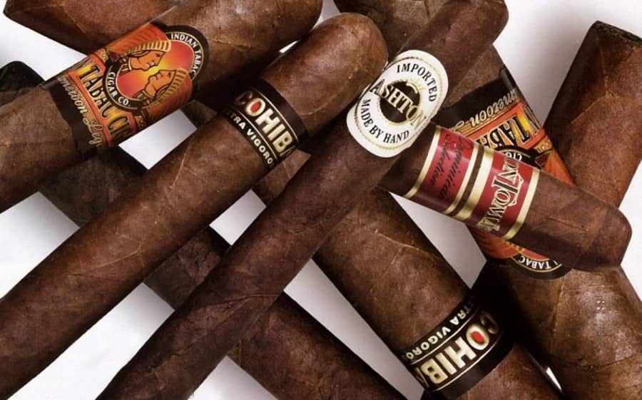 Various Cuban Cigars