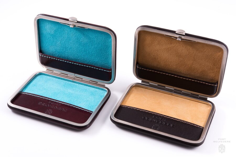 A business card case or credit card holder