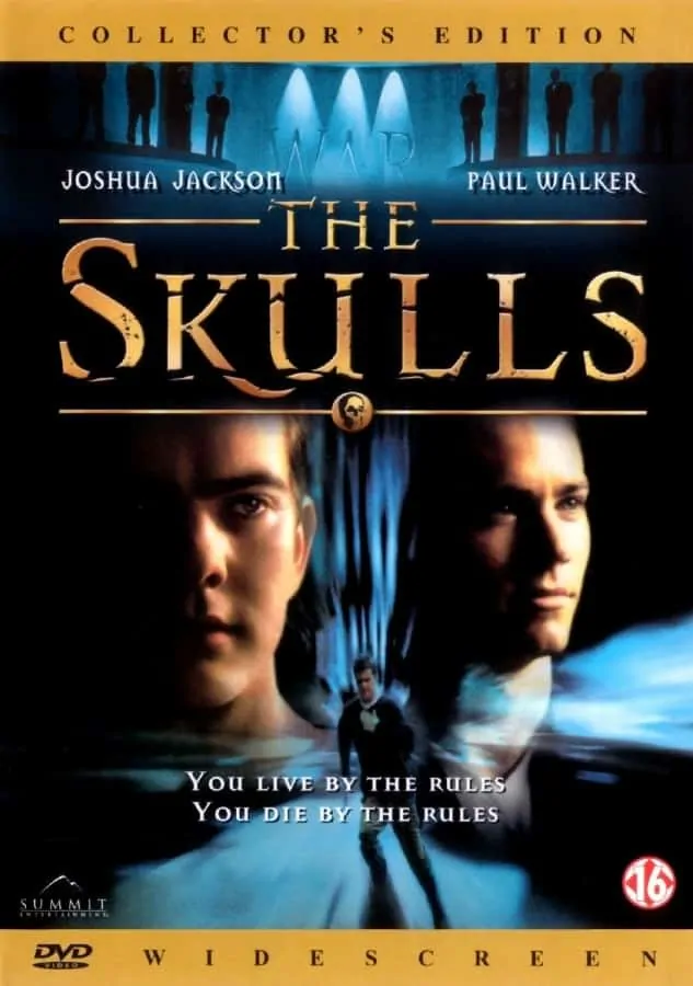 Movie based loosely on the Skull & Bones Society at Yale