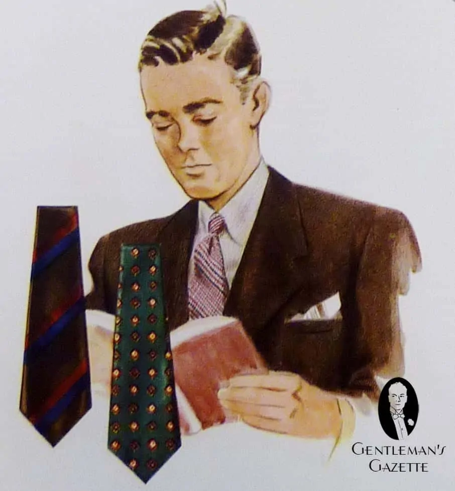 Men's Dark Brown Suit, White Dress Shirt, Red and Navy Print Tie, Beige  Print Pocket Square | Lookastic