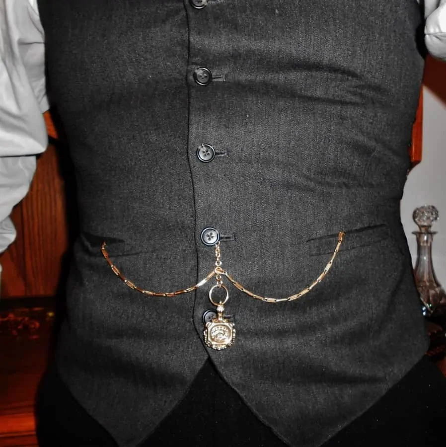 Wearing a Pocket Watch with an Albert Double Chain
