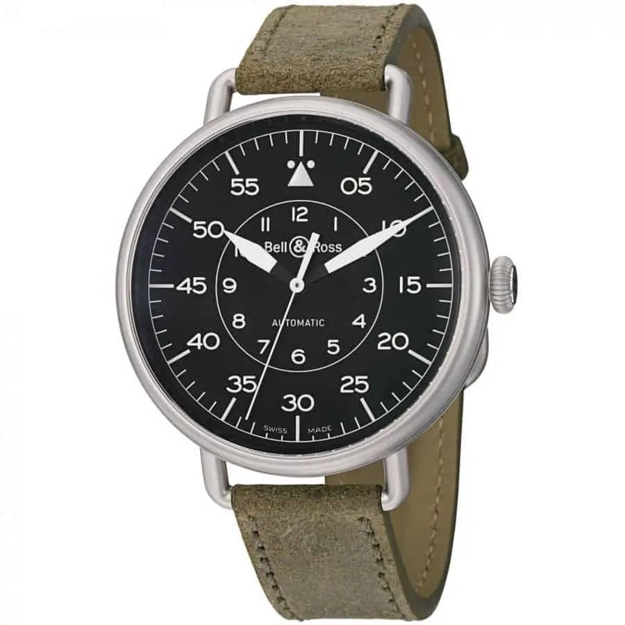 Bell and Ross Vintage Inspired Military Style Watch