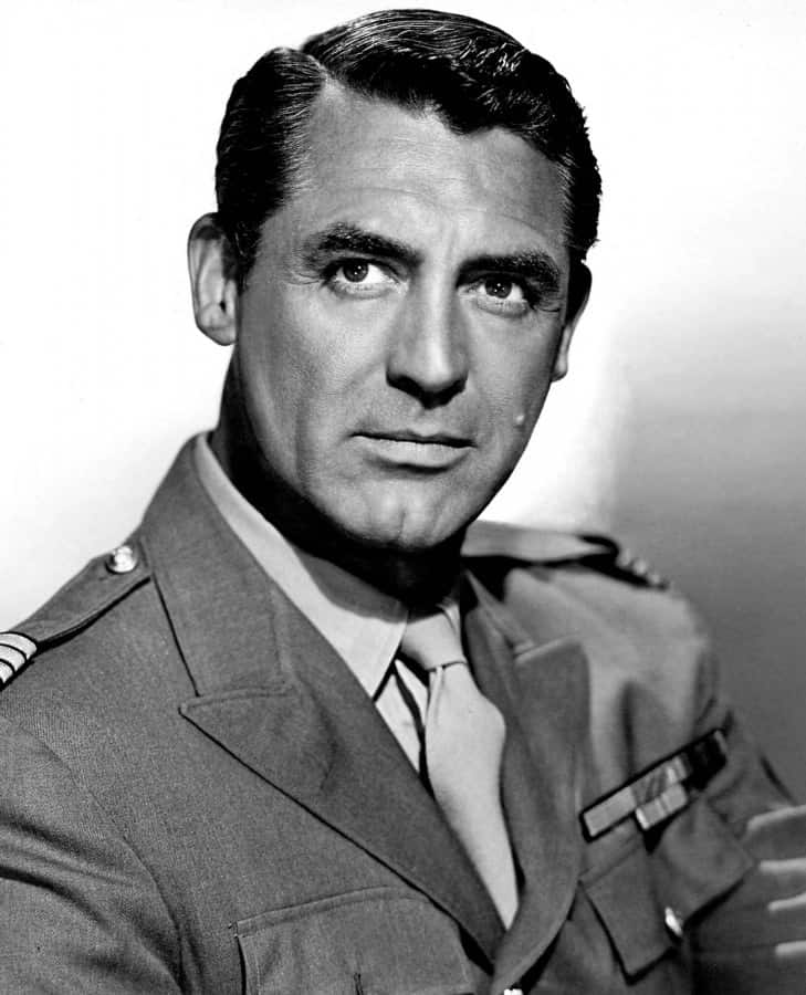 Cary Grant and his love of military uniforms