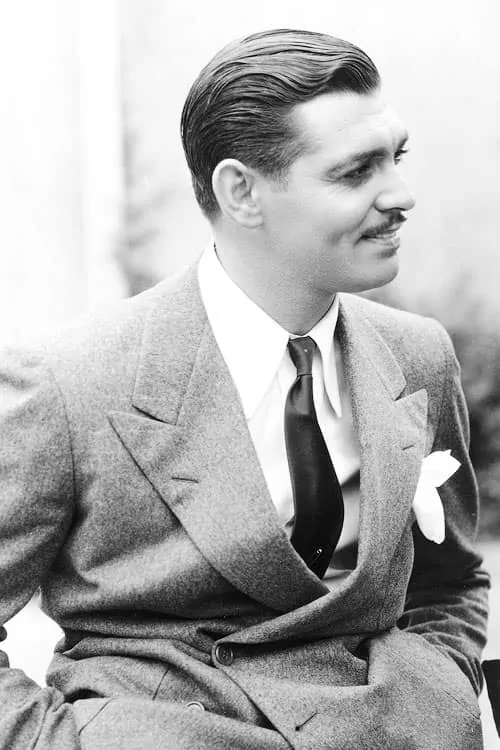 Clark Gable 1934 with Tie Pin