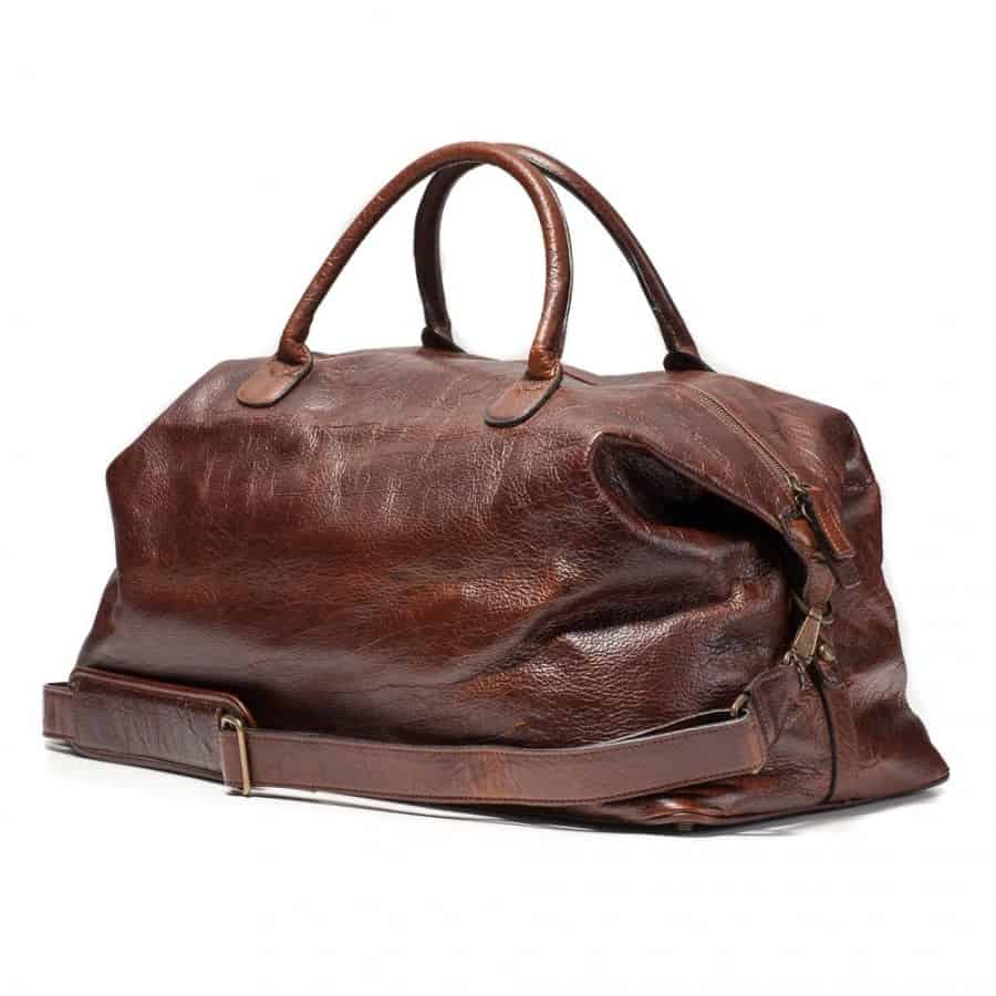 Bison Leather Weekender
