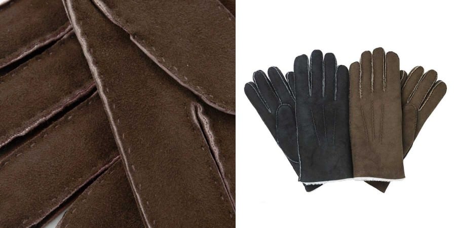 Kidskin Suede & Hairsheep Gloves