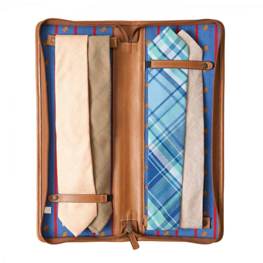 Leather Tie Case