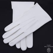 White Unlined Men's Evening Gloves for Black Tie & White Tie by Fort Belvedere
