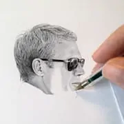 Art created through the use of a simple ballpoint pen