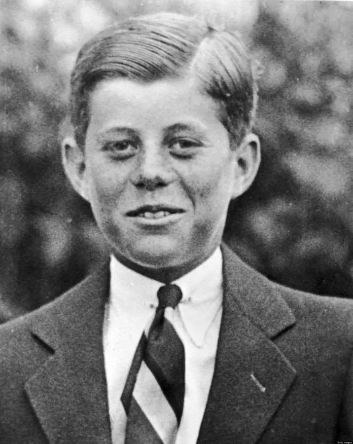 JFK as a boy
