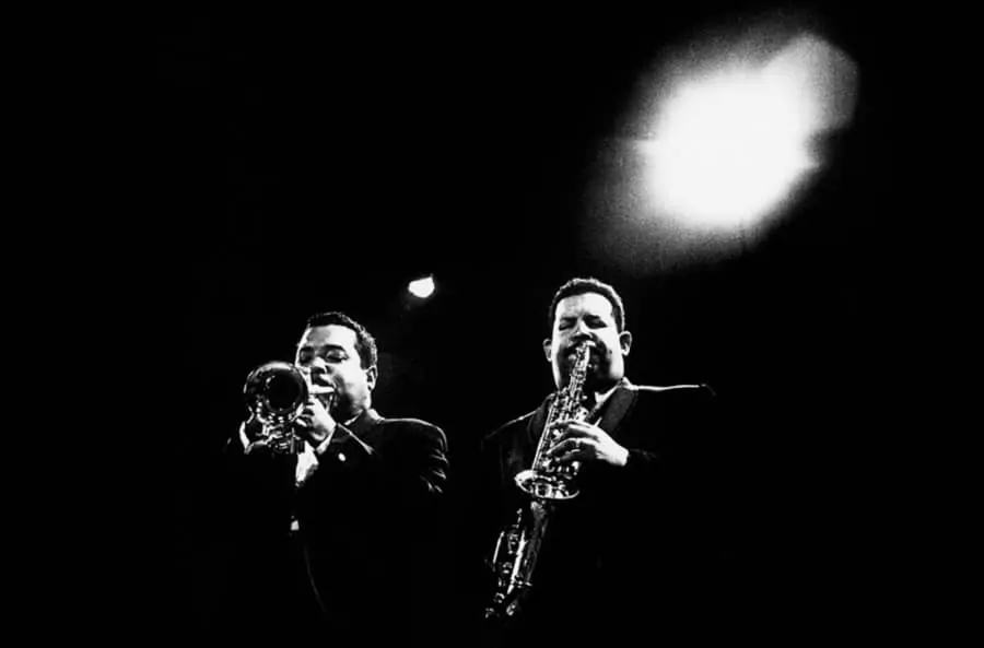 Cannonball Adderley playing live