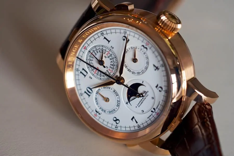 An exquisite Lange timepiece