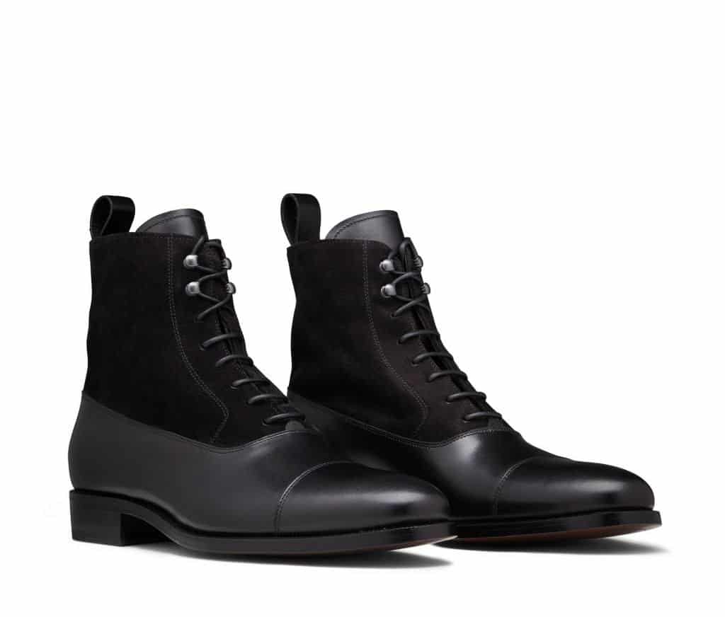black balmoral boots