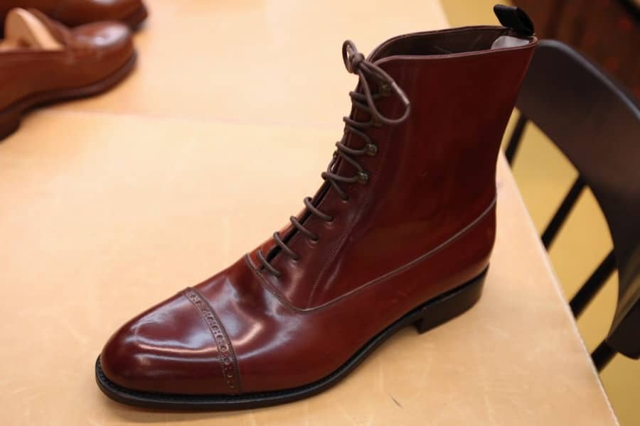 balmoral boots with jeans