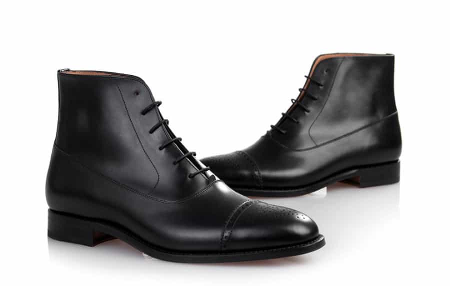 black balmoral boots