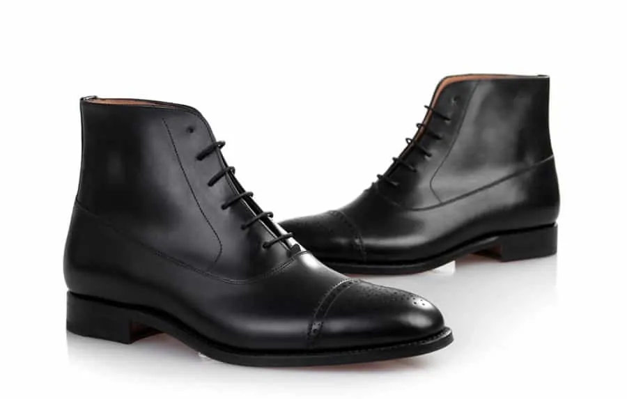 Classic Black Shoepassion Balmoral Boots Model No 625
