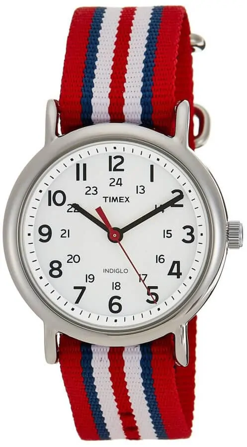 Another perfectly preppy summer watch by Timex