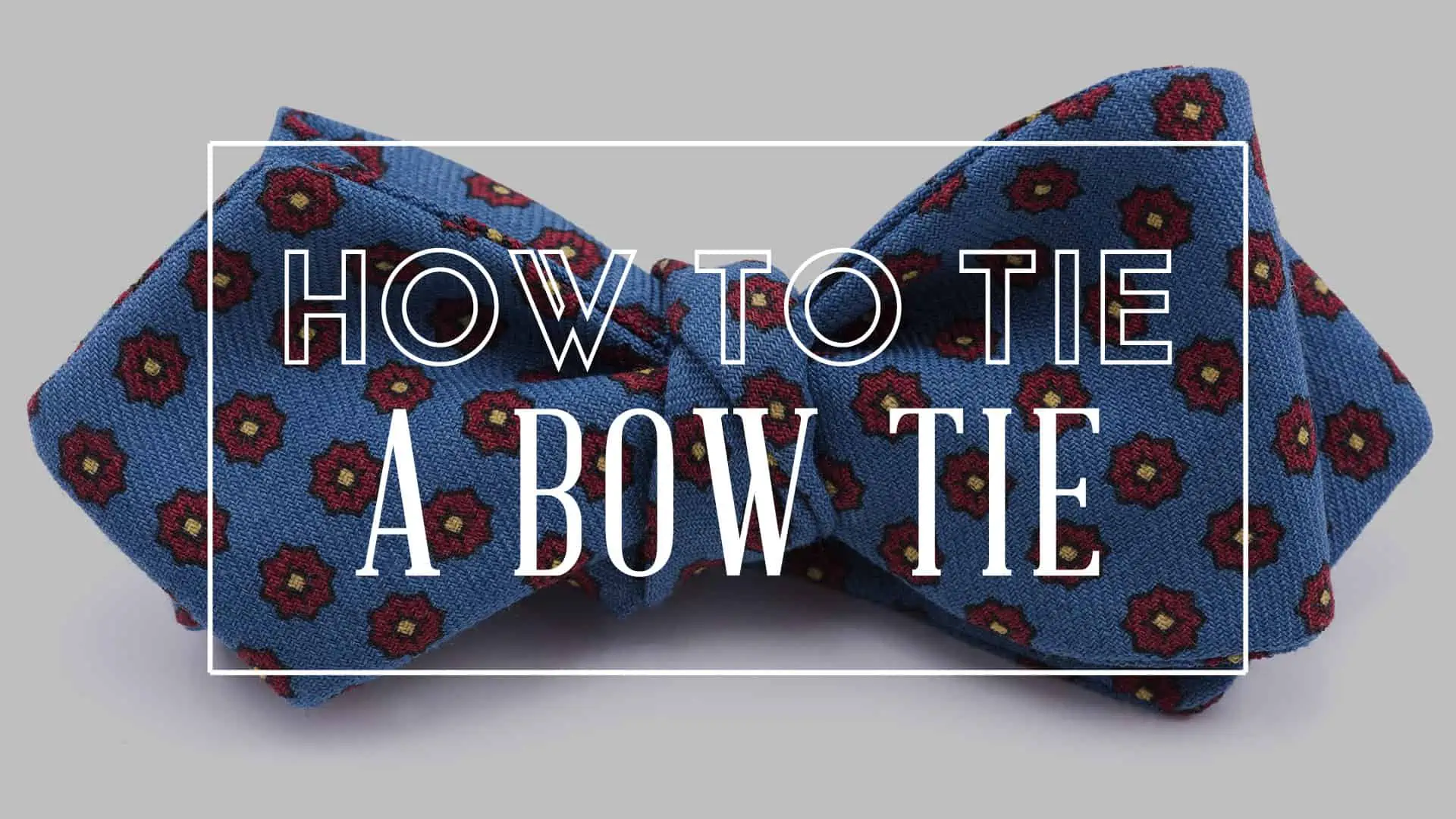 How To Tie a Bow Tie The Easy Way