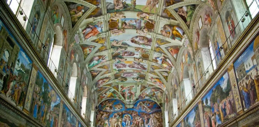 Inside the Sistine Chapel