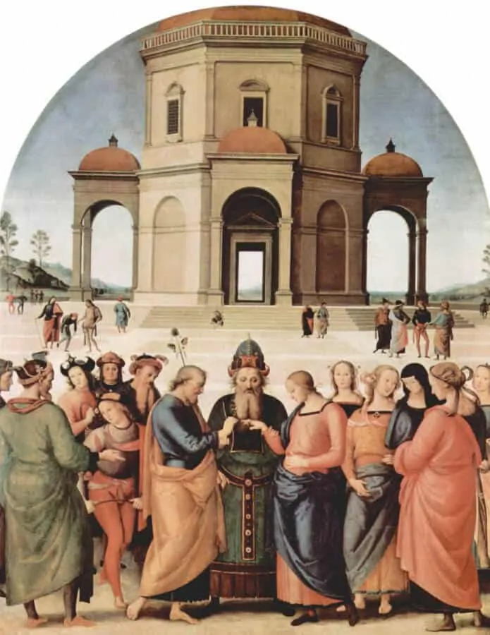 Marriage of the Virgin by Raphael