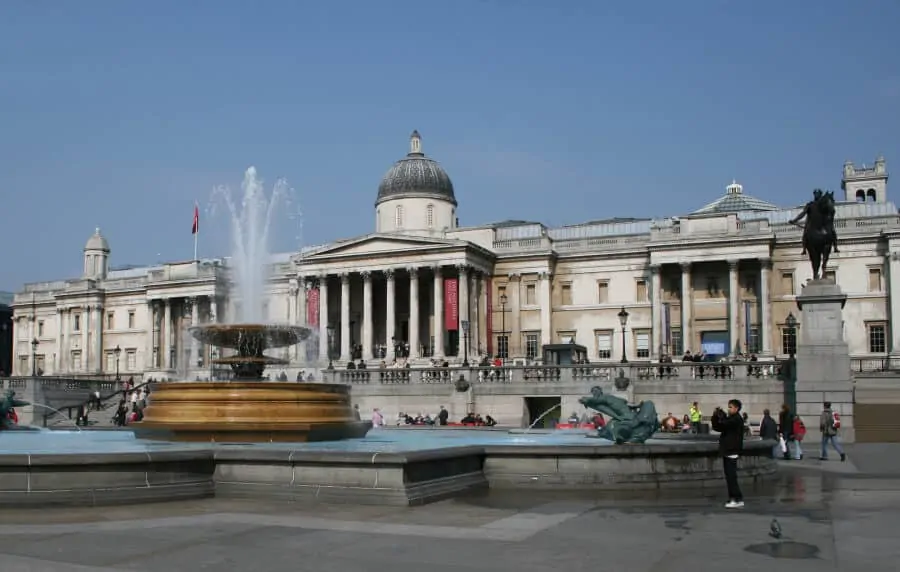 The renowned National Gallery in London