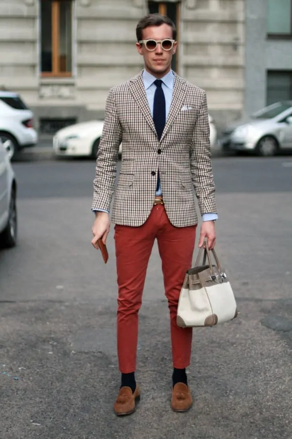 Red Pants  Red pants men, Red pants outfit, Mens outfits