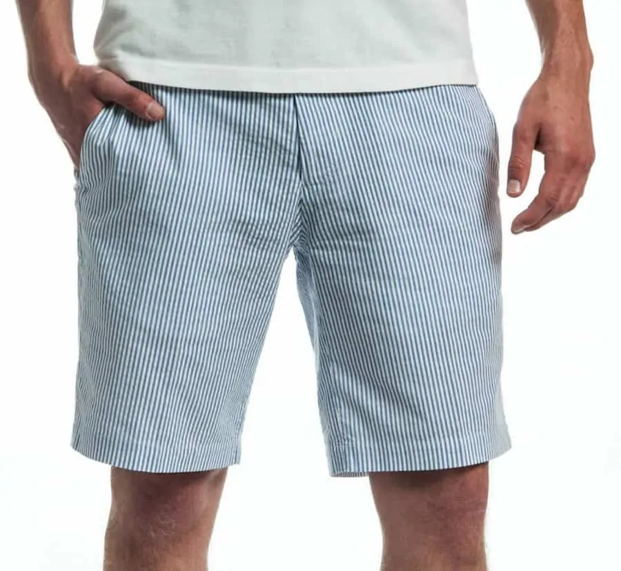 Fantastic seersucker whaler shorts