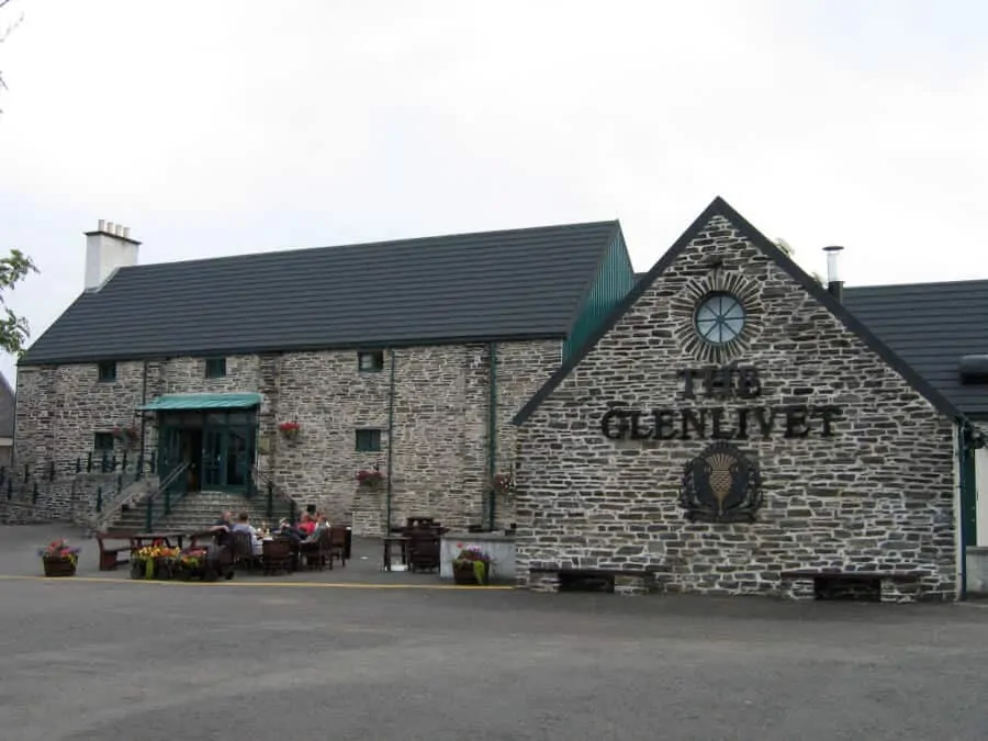 The Glenlivet Distillery Entrance