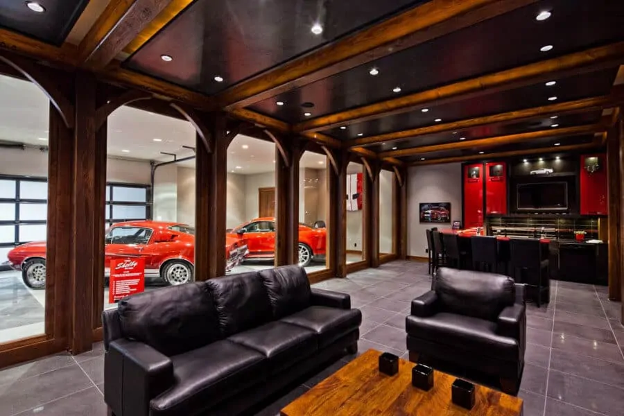The car lovers man cave