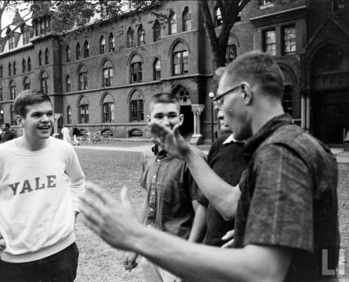 Yale students in the 1960