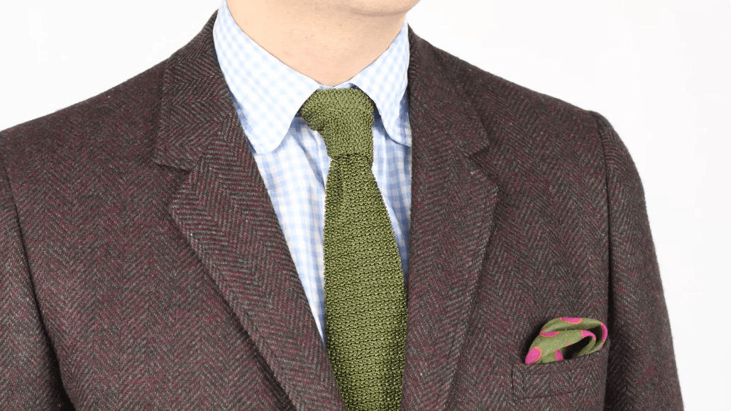 Screen Shot 2018 05 28 At 4.38.17 Pm Bright pocket square with a brown suit