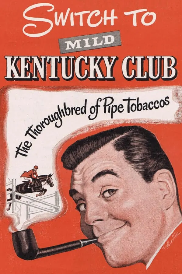 A vintage pipe tobacco advert