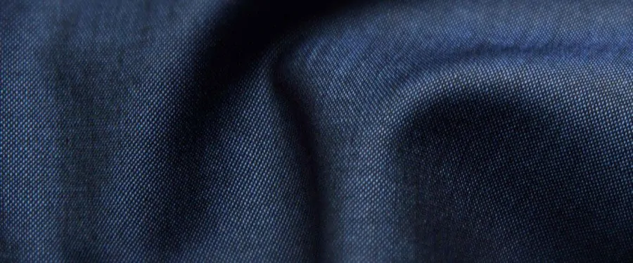 Blend of 16 Percent Superfine Kid Mohair & 84 Percent Wool in Air Force Blue by Vitale Barberis Canonico
