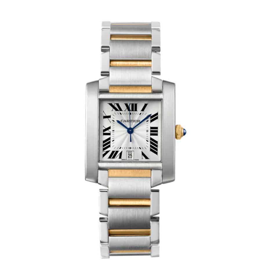 Cartier Tank Française in gold and steel