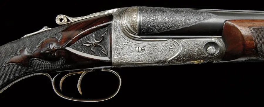 Exquisite craftsmanship on this bespoke gun