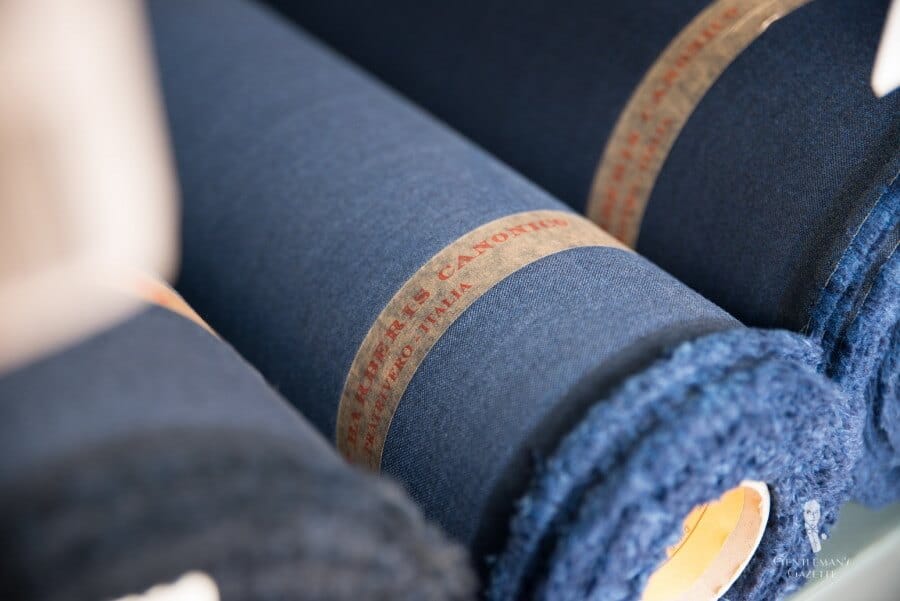 Vitale Barberis Canonico Fabric ready to be made into garments