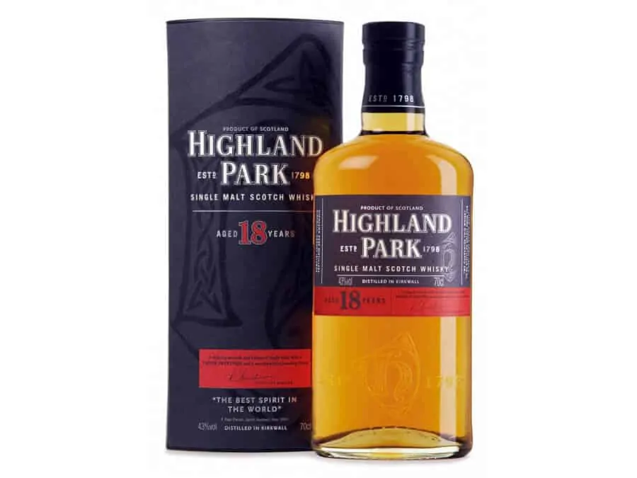 Highland Park 18 Year Scotch Whisky
