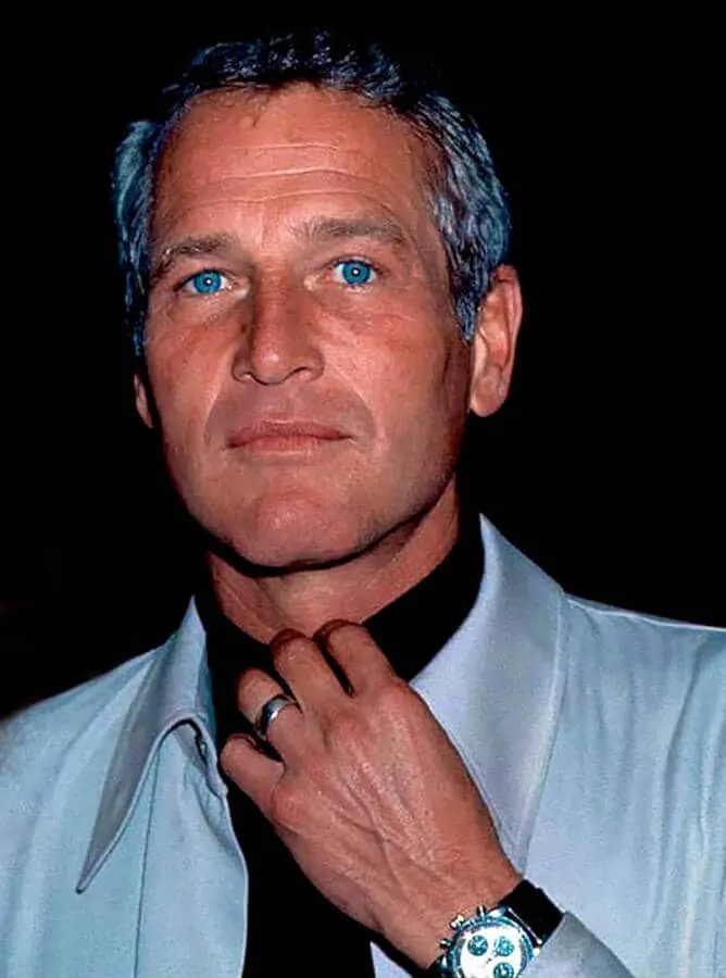 Paul Newman with a Daytona on his wrist