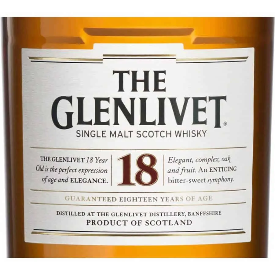 A Scotch whisky label gives you the basic information you need to be informed