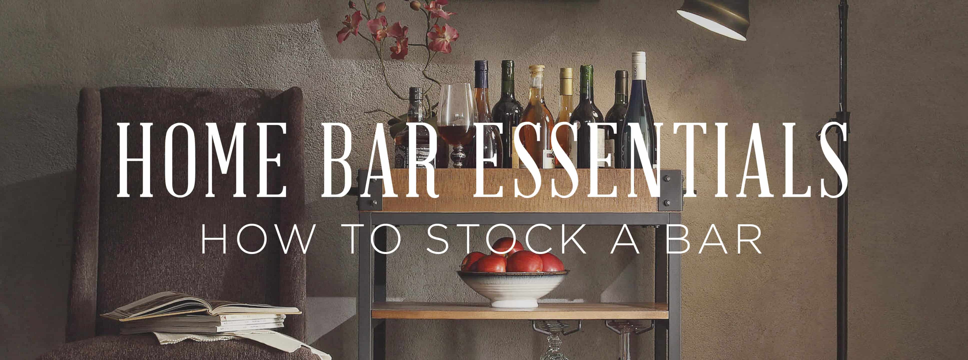 Home Bar Essentials How To Stock A Bar Gentleman S Gazette