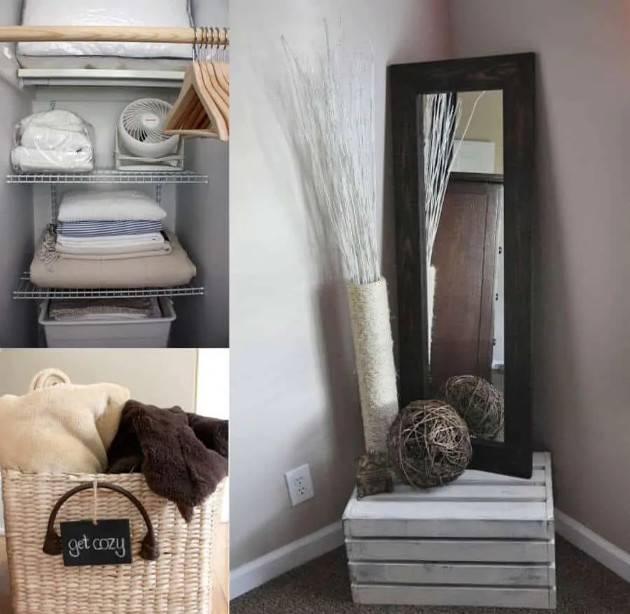 Storage Ideas for guest room
