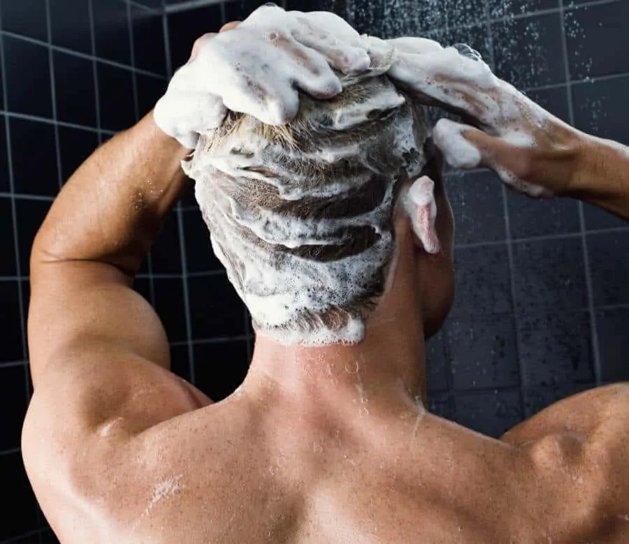 Take time to shampoo every few days