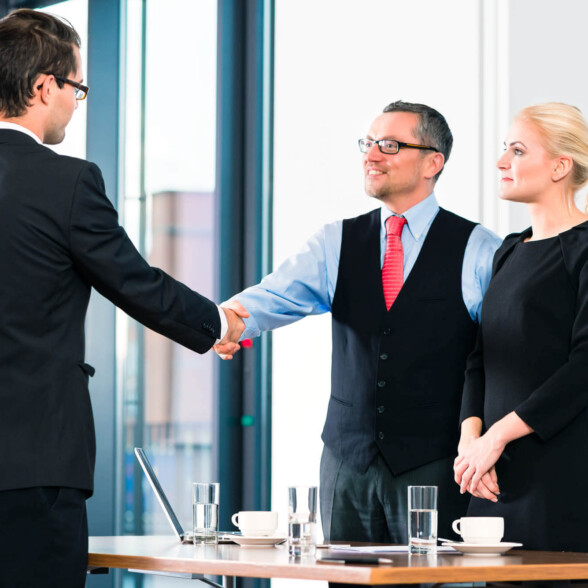 A solid handshake is as important as your resume