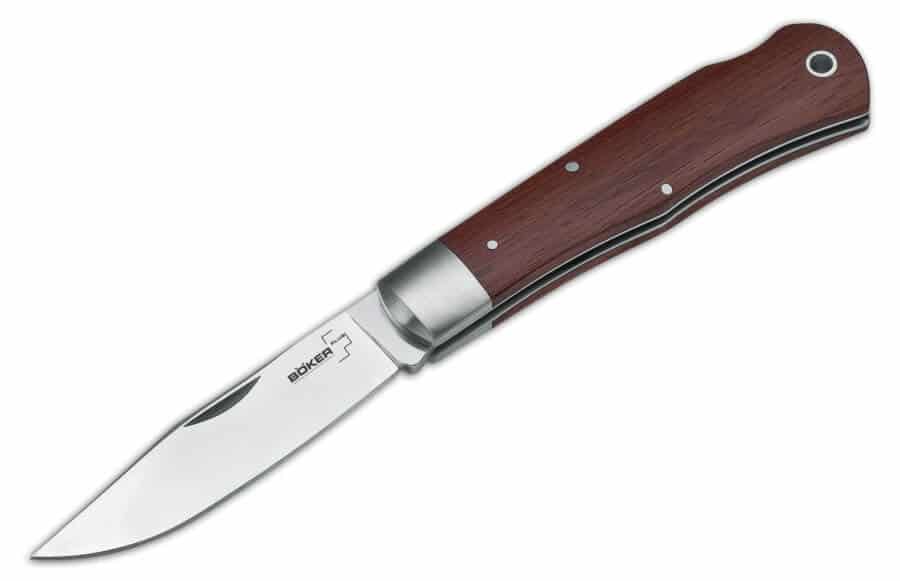 Basic wood grain pocket knife is great for EDC